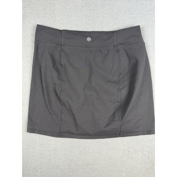 Athleta Athletic Skirt Black Women’s Medium Casual Golf Yoga Athleisure Skirt - Picture 5 of 7